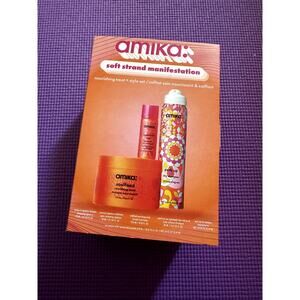 Amika Set Soulfood Nourishing Hair Mask, dry shampoo conditioner NEW